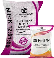 Ferti NP 12-61-00 water soluble fertilizer packaging