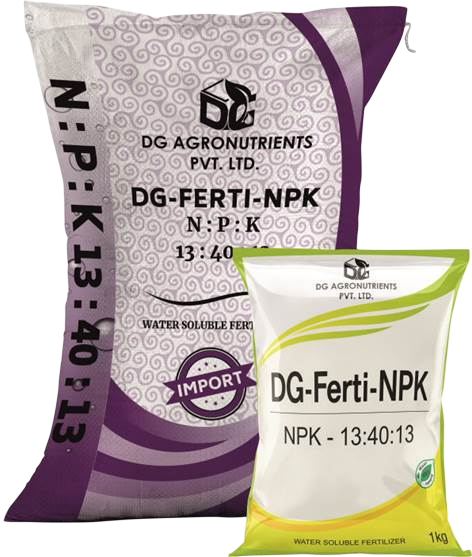 Ferti NPK 13-40-13 water soluble fertilizer packaging