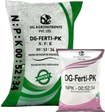 Ferti PK 00-52-34 water soluble fertilizer packaging